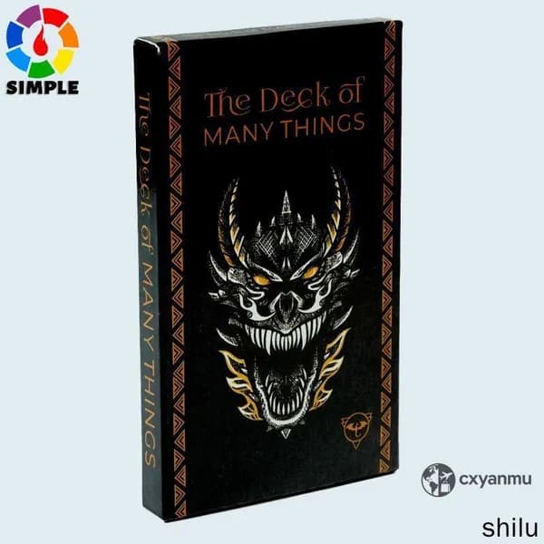 Колода Таро, совместимая со многими вещами The Deck of Many Things Compatible Тarot