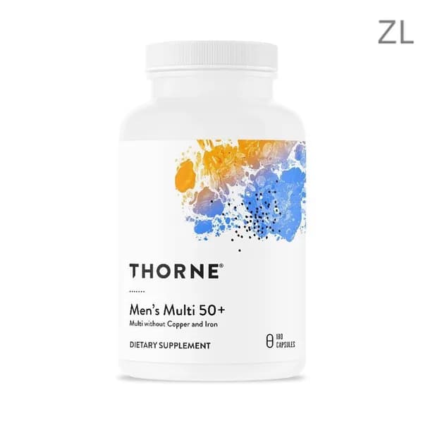 Thorne Research Men's Multi 50+ (Витаминно-минеральный комплекс для мужчин 50+), 180 капсул