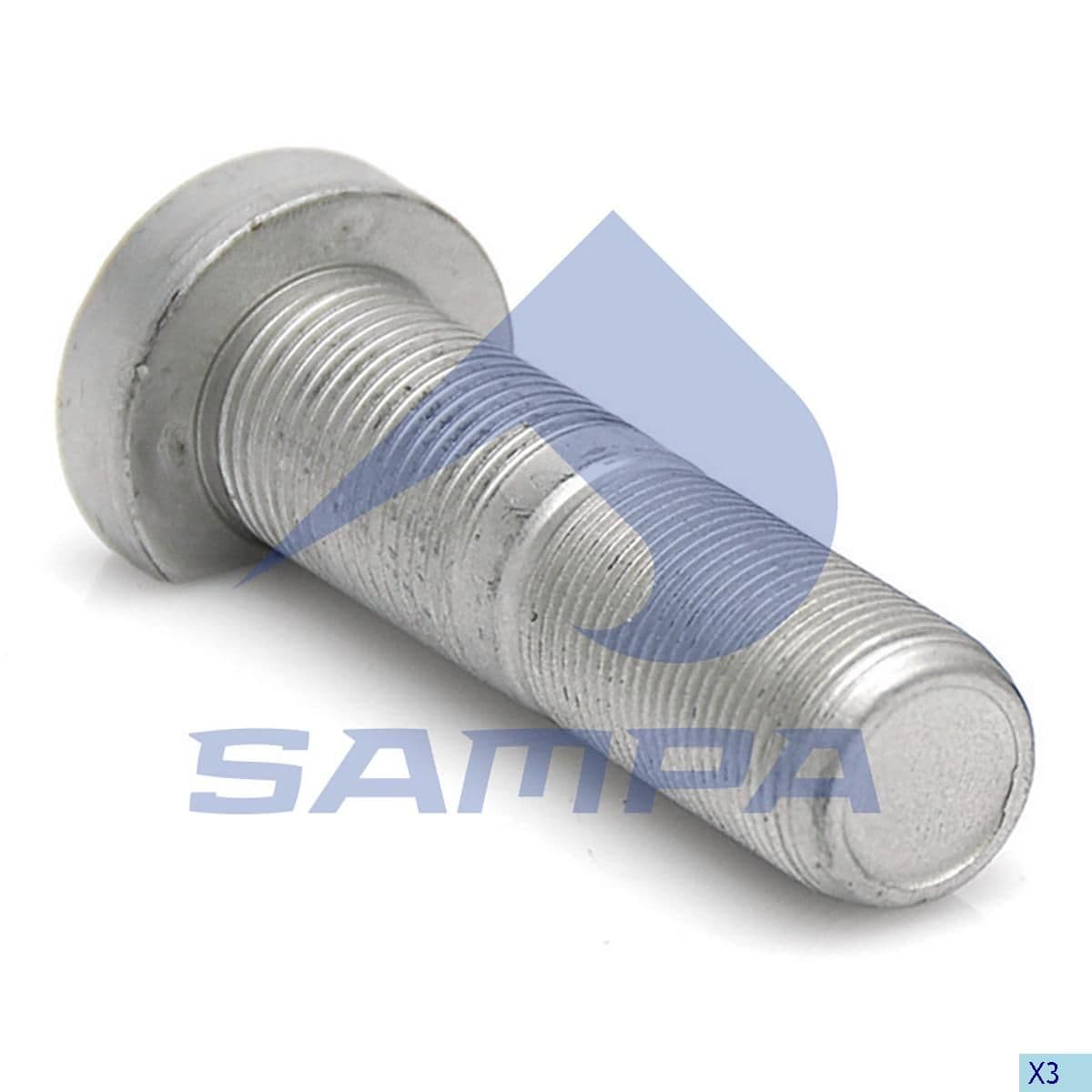Шпилька колесная M 22 x 1,5 / 80 / 45 Sampa 070.247