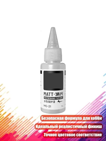 Матовая водная краска для фигурок, Коврики на водной основе