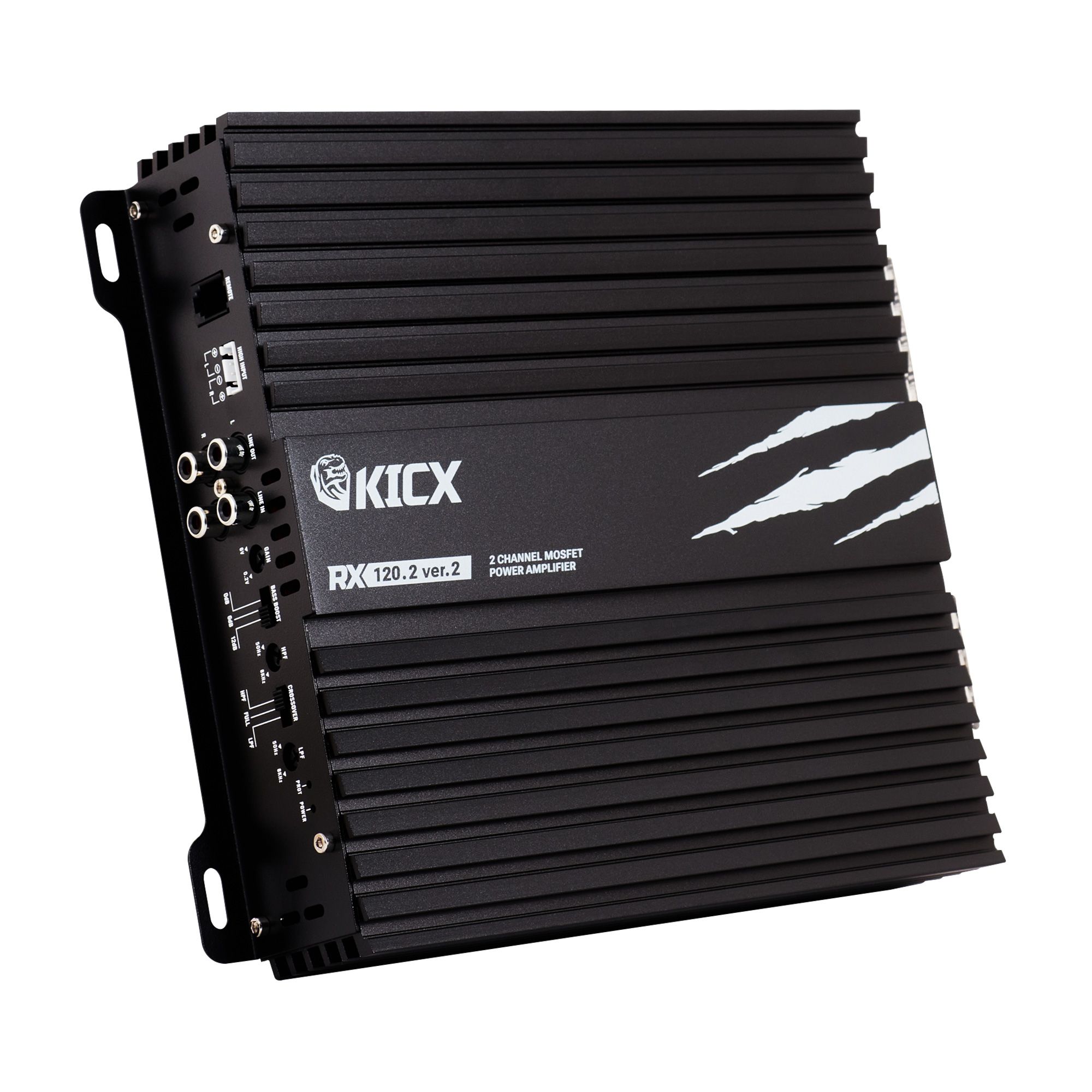 Автомобильный усилитель звука Kicx RX 120.2 ver.2