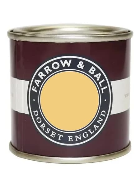 Краска для мебели и декора ультраматовая, меловая краска Farrow & Ball Estate Emulsion цвет 74 Citron, 100 мл
