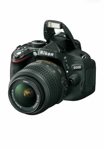 Фотоаппарат Nikon D5100 kit AF-S DX NIKKOR 18-55mm f/3.5-5.6G VR, черный