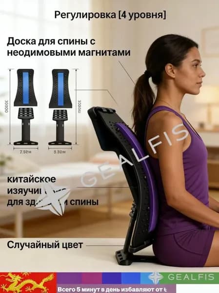 Устройство для облегчения боли в поясничной области спины