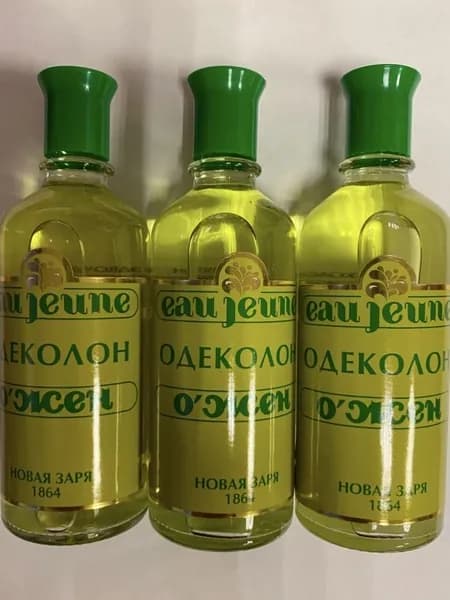 Новая Заря О'ЖЕН Одеколон 3 шт. по 100мл Унисекс