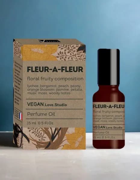 Парфюмерное масло Vegan Love Studio, женское, Fleur-a-Fleur (Fleur Narcotiq), 15мл