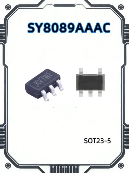 10шт. SY8089AAAC, корпус SOT-23-5, синхронный понижающий DC-DC стабилизатор напряжения (IC)