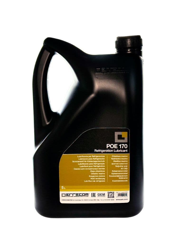 Масло синтетическое ERRECOM POE170 5 литров OL6020.Р.P2