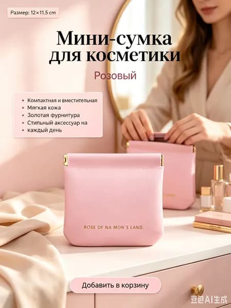 Чехол для средств личной гигиены 1 шт