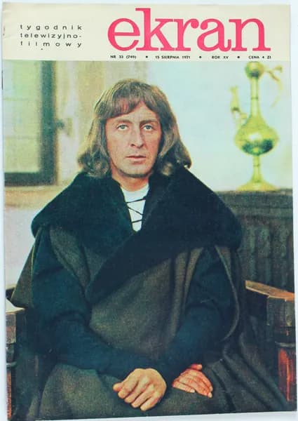 Винтажный журнал Ekran, Польша, 1971 год