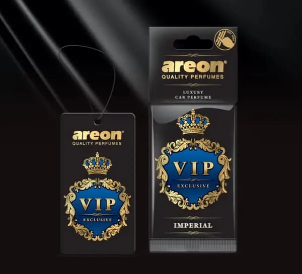 Ароматизатор для авто AREON VIP Imperial / Империал (подвесной картон)