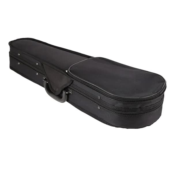 Розовая скрипка 1/8, липа+клён, алюминиевые колки