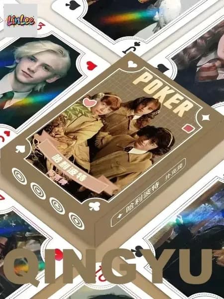 Игральные карты Гарри Поттер , коллекционные, с лазерной печатью