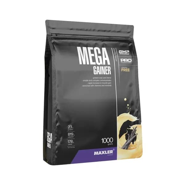 Гейнер Mega Gainer, 1000 г, ваниль