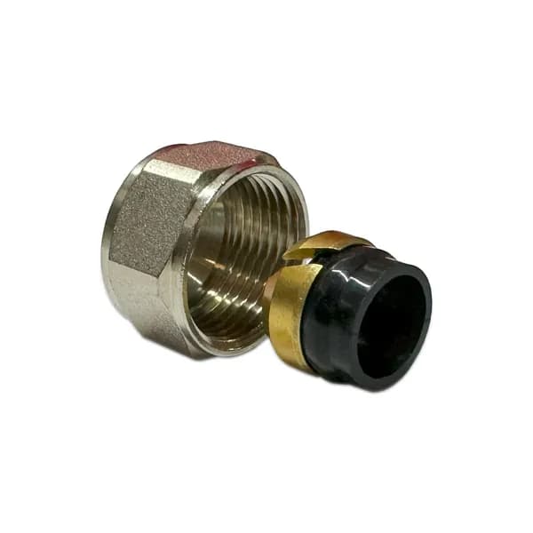 Соединение резьбозажимное RITABLE - 15(1.0) х 3/4" ЕК (евроконус) (для стальных и медных труб)