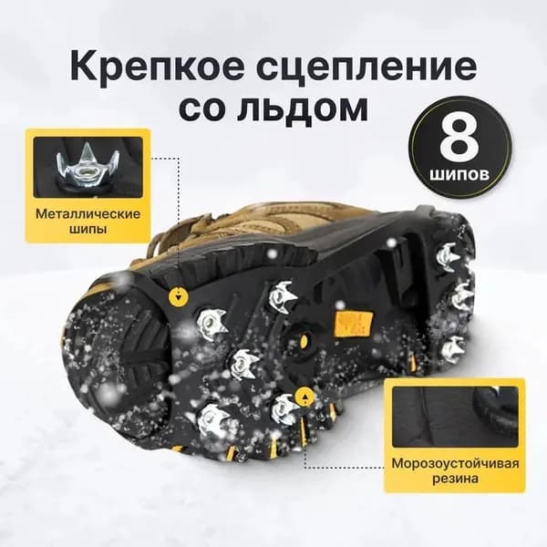 Наклейки противоскользящие на подошву 2 шт