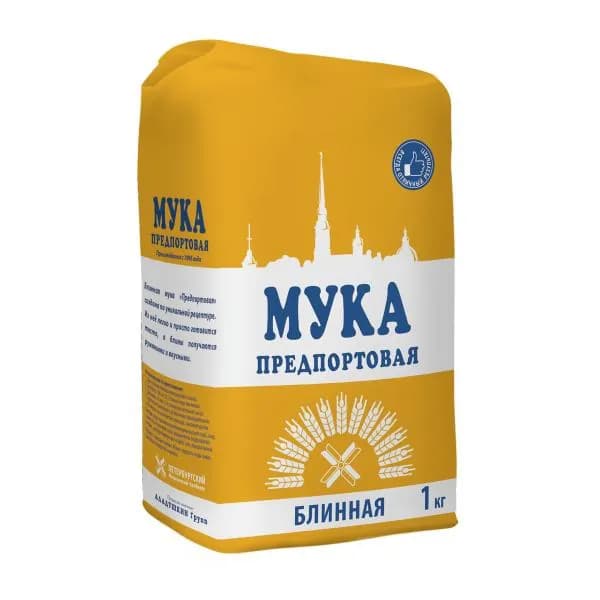 Мука Предпортовая Блинная 1кг