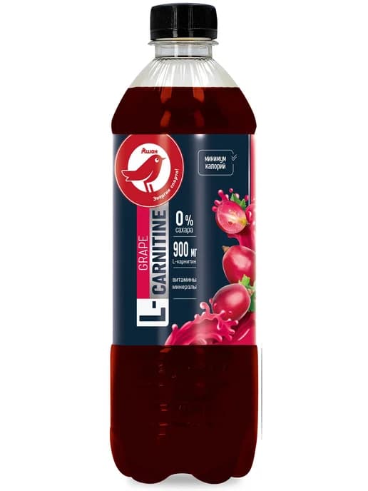 L-carnitine АШАН Красная птица со вкусом винограда, 500