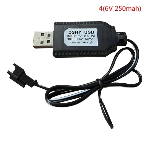 USB-кабель для зарядки с интерфейсом SM 3,7 В