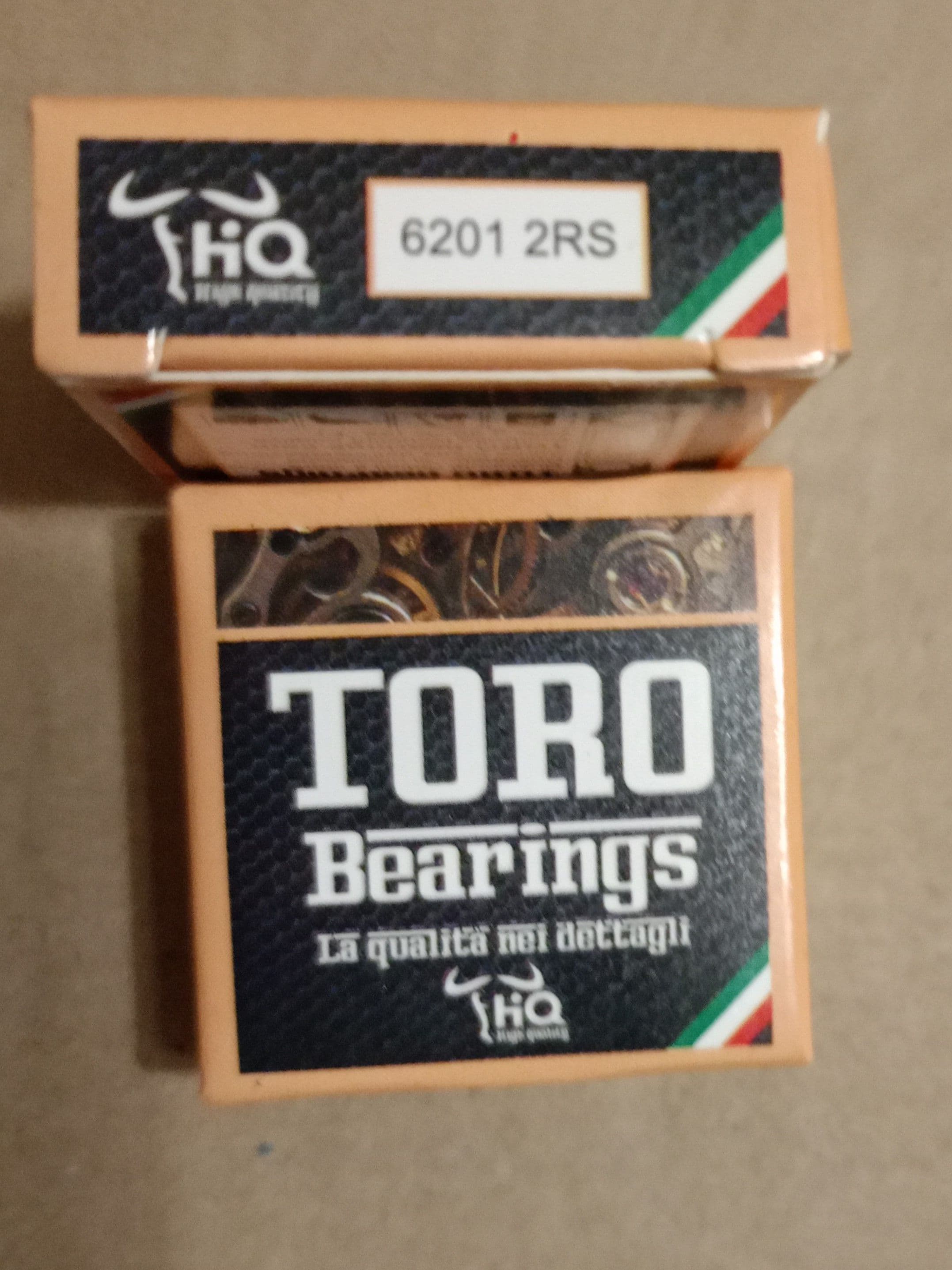 TORO Вкладыш подшипника, диаметр 10 мм, 1 шт., арт. 6201 2RS TORO