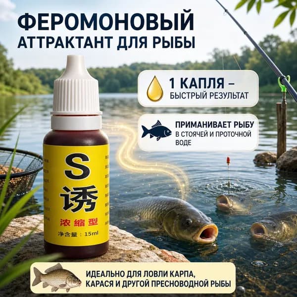 Аттрактант для рыбалки Bighead Carp King