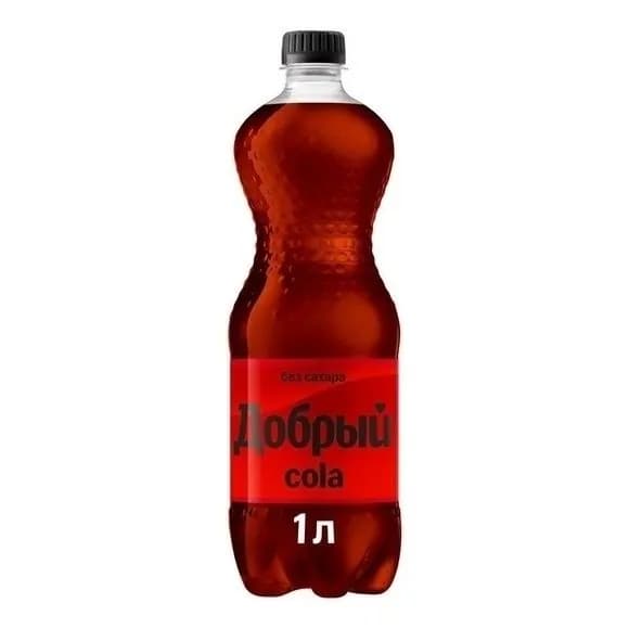 Газированный напиток Добрый Cola Без сахара 1 л
