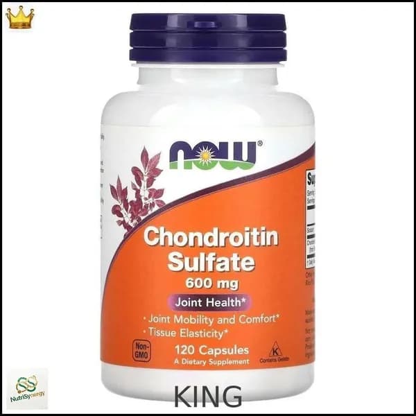 Foods, Chondroitin Sulfate, 600 мг, 120 капсул KING