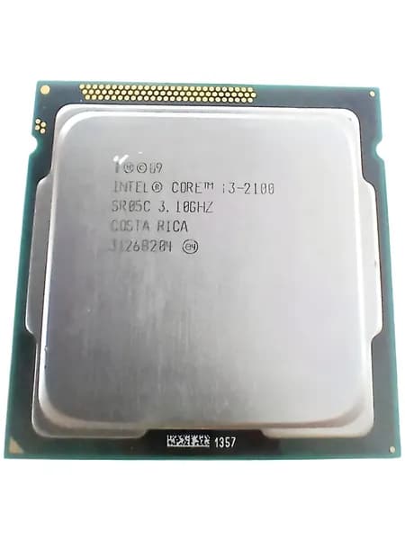 Процессор Intel Core i3 2100 / 2ядра / 4потока 3.1Ггц LGA 1155 без кулера