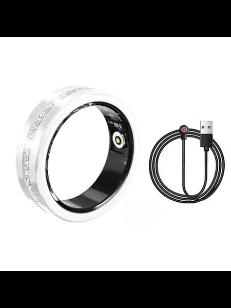 Умное кольцо с моissanite IP68
