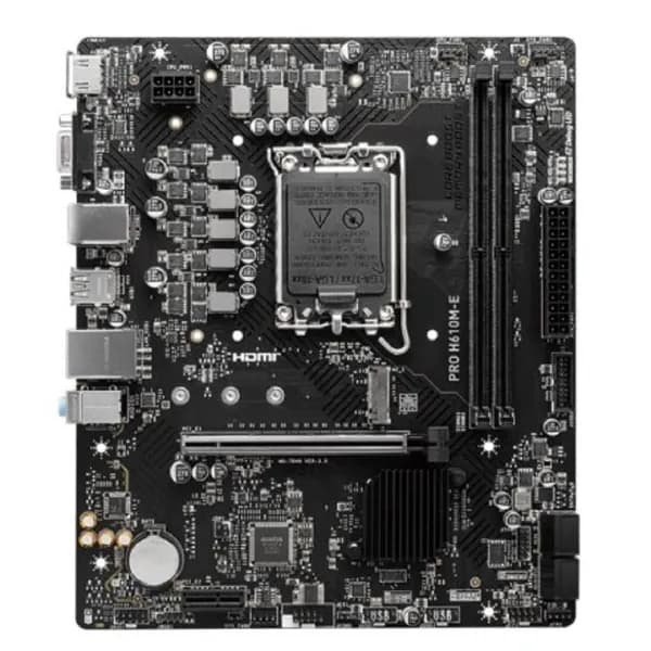Материнская плата MSI PRO H610M-E micro-ATX 64 ГБ