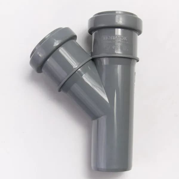 Тройник канализационный 40х40/45 градусов ПОЛИТЭК