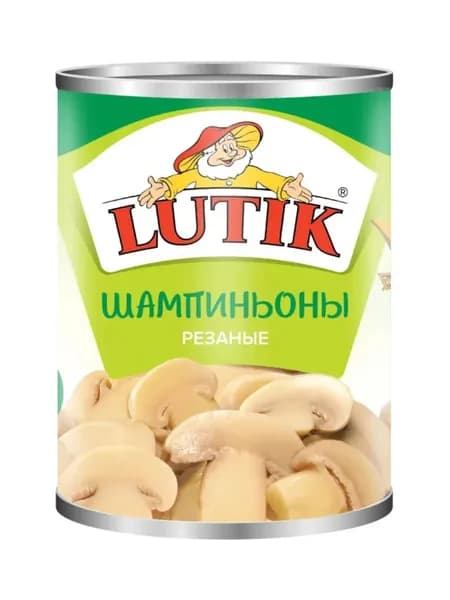 Шампиньоны маринованные резаные 425 мл