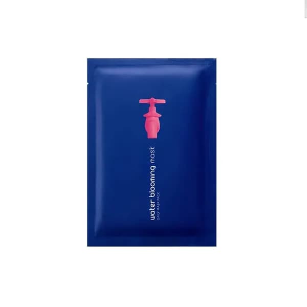 TENZERO WATER BLOOMING MASK Увлажняющая тканевая маска для лица с растительными экстрактами 28г