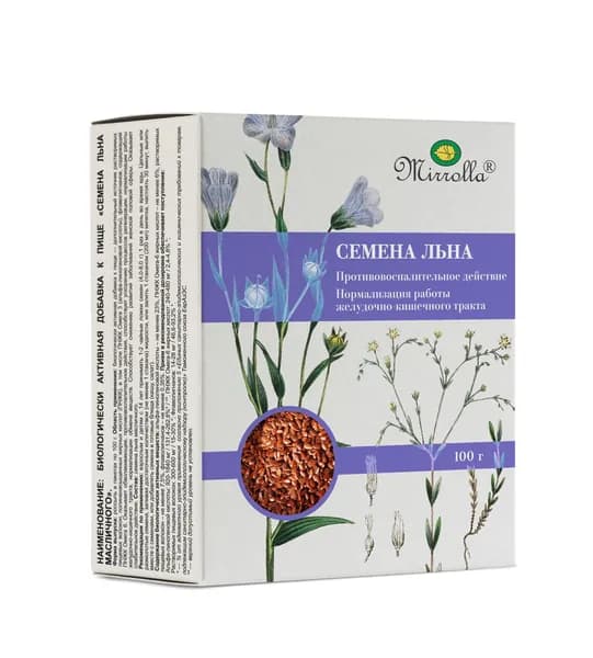 Семена льна для похудения, 100 г