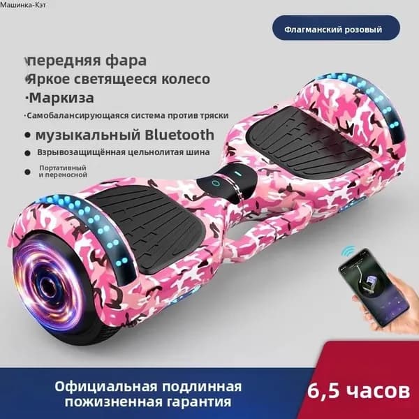 Электросамокат RTWJ20260607, бирюзовый
