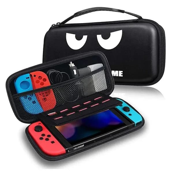 Сумка-футляр Nintendo Switch/OLED Чехол портативный 10 слотов для игровых карт