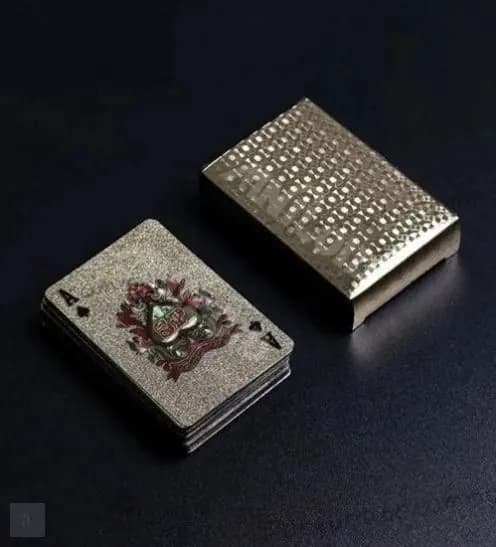 Карты Неоновые Игральные 54 Шт, / Подарочные Для Покера, Карточных Игр,водонепроница