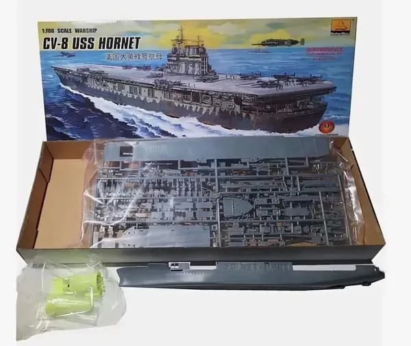 Сборная модель авианосца CV-8 USS Hornet 1:1200