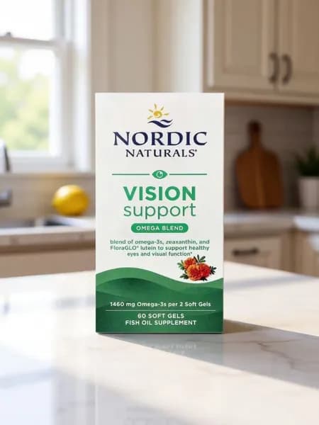 Nordic Naturals, добавка для поддержки зрения, омега-смесь, 60 капсул