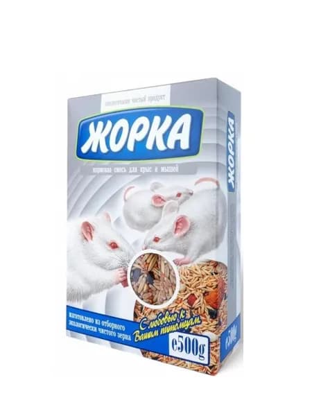 Жорка Кормовая смесь для для крыс и мышей, 500 гр, 1 уп