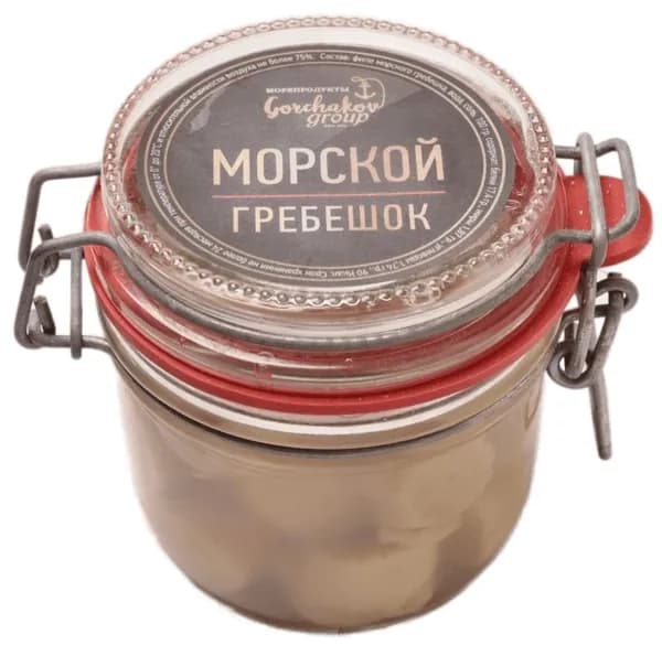 Морской гребешок Gorchakov Group в собственном соку, 255г