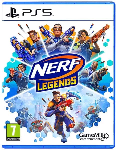 Игра PS5 NERF Legends (Диск) (PlayStation 5, PlayStation 5 Pro, Английская версия)