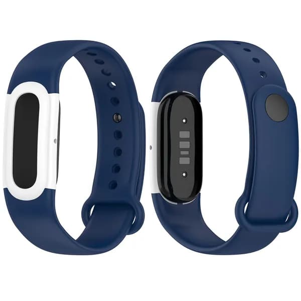 Силиконовый ремешок для фитнес-браслета Fitbit Air, тёмно-синий, длина 254 мм