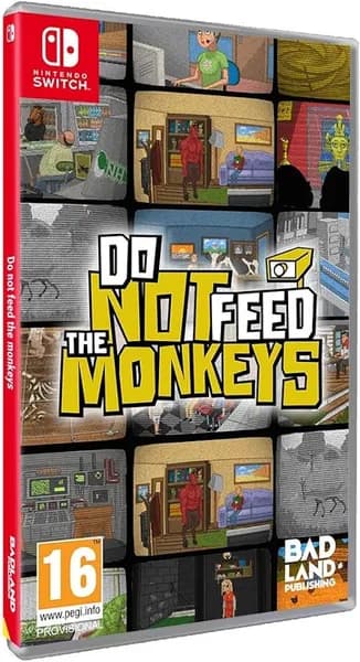 Игра Do Not Feed the Monkeys Switch Русская Версия Картридж на Nintendo Switch