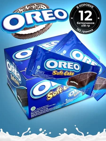 Печенье бисквит орео soft cake