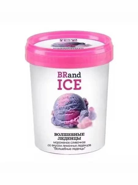 Мороженое сливочное BRandICE Волшебные леденцы БЗМЖ 1 л