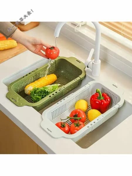 Коландер для мойки 45 см х 24 см, 1 шт