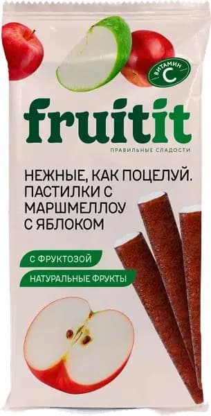 Пастилки Фрут Ит маршмеллоу яблоко Пермская КФ м/у, 55 г