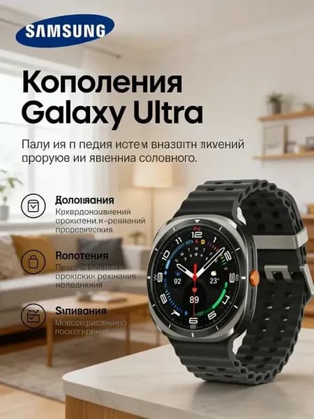 Galaxy Watch Ultra — смарт часы для путешественников