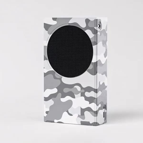 Чехол для Xbox Series S, магнитный чехол, простая установка, полная защита, камуфляжный серый